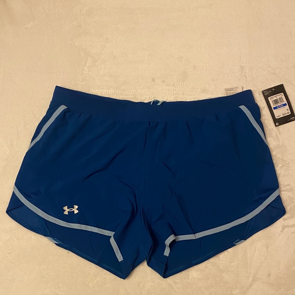 Under Armour Women's Athletic Shorts in Blue